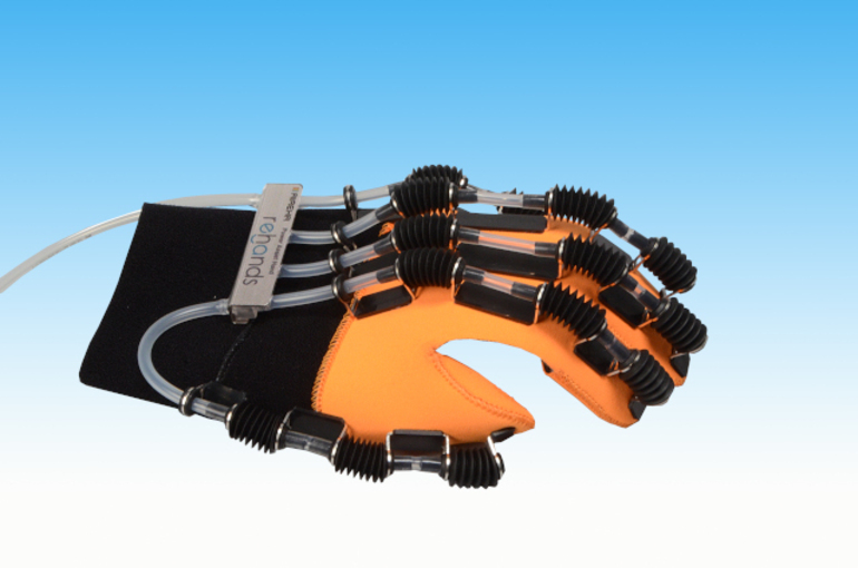 What-is-the-technology-of-equipment-that-supports-rehabilitation-of-fingers